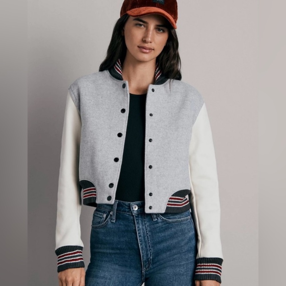 Rag & bone Kat Varsity Jacket